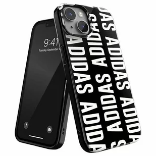Adidas OR Snap Case Logo etui obudowa do iPhone 14 6.1" czarny/black 50245 - Etui i futerały do telefonów - miniaturka - grafika 1