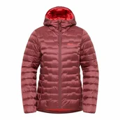 Kurtki damskie - Damska kurtka puchowa Jack Wolfskin PASSAMANI DOWN HOODY W red ochre - S - miniaturka - grafika 1