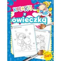 Olesiejuk Sp. z o.o. Koloruj z owieczką - Praca zbiorowa - Książki edukacyjne - miniaturka - grafika 1