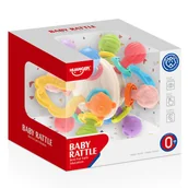 Grzechotki dla dzieci - ASKATO, kula silikonowa przekręcana - miniaturka - grafika 1