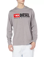 Koszulki męskie - Diesel T-just-ls-div T-shirt męski, 9cb-0aaxj, rozmiar L - miniaturka - grafika 1