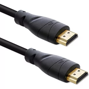 Qoltec Kabel HDMI v2.1 Ultra high speed 8K | 60Hz | 26AWG | GOLD | 5m - Kable - miniaturka - grafika 2