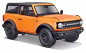 Kolekcjonerskie modele pojazdów - Model kompozytowy Ford 2021 Bronco Badlands niebieski 1:24 - miniaturka - grafika 1