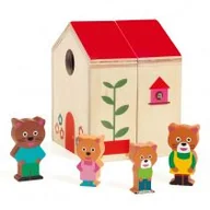 Zabawy w naśladowanie dorosłych - Drewniana zabawka mini domek DJ06385 Djeco - miniaturka - grafika 1