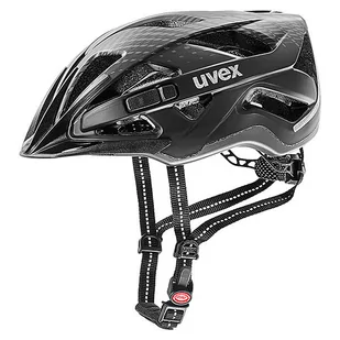UVEX City Active kask rowerowy, czarny, 52-57 cm S4104280115 - Kaski rowerowe - miniaturka - grafika 1