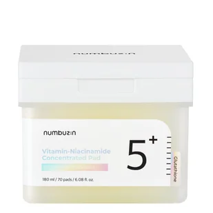 Numbuzin No. 5 Vitamin-Niacinamide Concentrated Pad Rozjaśniające płatki tonizujące - Maseczki do twarzy - miniaturka - grafika 1