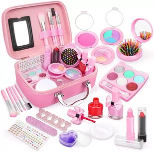 Zestaw Do Malowania Makijażu Dla Dzieci Makeup Box U572 - Zabawy w naśladowanie dorosłych - miniaturka - grafika 1