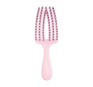Szczotki do włosów dla dzieci - Olivia Garden Finger Brush Care Mini Kids - szczotka do rozczesywania włosów dla dzieci, różowa - miniaturka - grafika 1