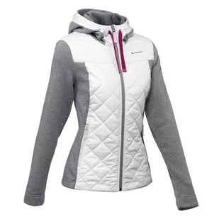 Bluza turystyczna damska Quechua NH100 hybrydowa - Odzież trekkingowa damska - miniaturka - grafika 1