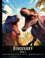E-booki - kultura i sztuka - Kolorowanka dla dorosłych. Dinozaury. Część 1 - miniaturka - grafika 1
