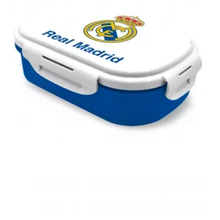 Pudełko śniadaniowe ze sztućcem Real Madryt RM00007 - Lunch boxy - miniaturka - grafika 1