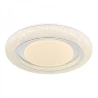 Lampy sufitowe - Globo Rada 483111-40 plafon lampa sufitowa 1x40W LED 2700-4200-6500K biały/opalizowany - miniaturka - grafika 1