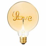 Żarówki LED - Atmosphera Żarówka Love oświetlenie LED z oryginalnym wzorem,napis Love B07R1PVBKZ - miniaturka - grafika 1