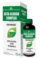 Przeziębienie i grypa - DOMOWA APTECZKA Beta-glukan complex cynk witamina c 150 ml - miniaturka - grafika 1