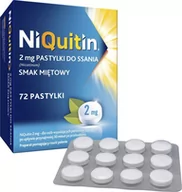 Rzucanie palenia - GlaxoSmithKline NiQuitin  2mg 72 szt. - miniaturka - grafika 1