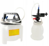 Narzędzia samochodowe - Falon-Tech ZESTAW PNEUMATYCZNY DO ODPOWIETRZANIA I WYMIANY PŁYNU HAMULCOWEGO 2L+1L - miniaturka - grafika 1