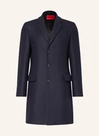 Płaszcze damskie - Hugo Płaszcz Wełniany Migor blau - miniaturka - grafika 1
