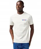 Koszulki męskie - T-shirt Wrangler SMALL GRAPHIC TEE 112362686 Vintage White S - miniaturka - grafika 1