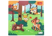 Układanki dla dzieci - puzzle mini drewniane forest 61624 - miniaturka - grafika 1