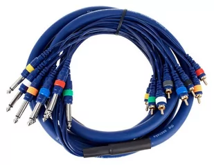 Kabel wieloparowy multicore Jack 6,3 mm - RCA 3 m the sssnake - Kable - miniaturka - grafika 1