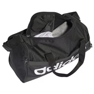 Torba adidas Linear Duffel (kolor czarny) - Torby sportowe - miniaturka - grafika 3