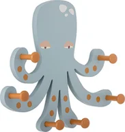 Szafy i szafki dla dzieci - Wieszak ścienny Oswall ośmiornica - miniaturka - grafika 1
