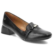 Czółenka - Czarne Czółenka Maciejka Damskie Eleganckie Obuwie - miniaturka - grafika 1