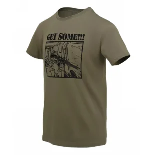T-Shirt Helikon-Tex (Get some!) - Olive Green - Odzież taktyczna i umundurowanie - miniaturka - grafika 1
