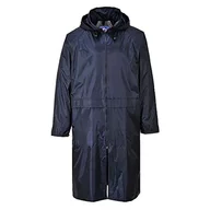 Płaszcze damskie - Portwest Klasyczny płaszcz przeciwdeszczowy, rozmiar: 4XL, kolor: granatowy, S438NAR4XL - miniaturka - grafika 1