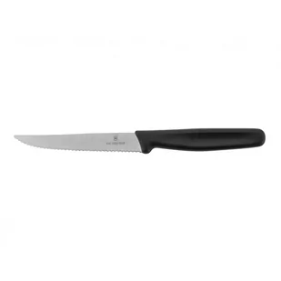 Nóż Kuchenny Victorinox Z Ostrzem Ząbkowanym 11 Cm Czarny - Noże kuchenne - miniaturka - grafika 1