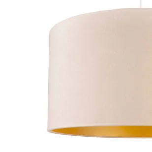 DUOLLA Lampa wisząca Roller, biała/złota - Lampy sufitowe - miniaturka - grafika 2