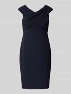 Sukienki - Sukienka koktajlowa z dekoltem w serek model ‘IRENE’ - miniaturka - grafika 1