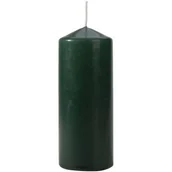 Świece - Świeca walec 60/150 a1 butelkowa zieleń Bispol - miniaturka - grafika 1