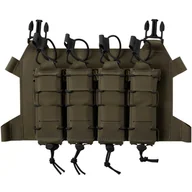 Odzież taktyczna i umundurowanie - Ładownica Direct Action Skeletonized Quad SMG Flap - Ranger Green (PC-SK4S-CD5-RGR) - miniaturka - grafika 1