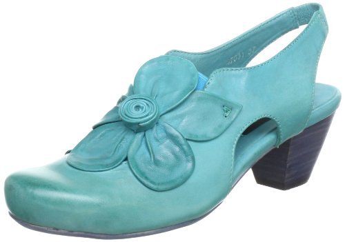 Everybody Damskie czółenka 920176, niebieski - Niebieski turkusowy 5-41.5 EU