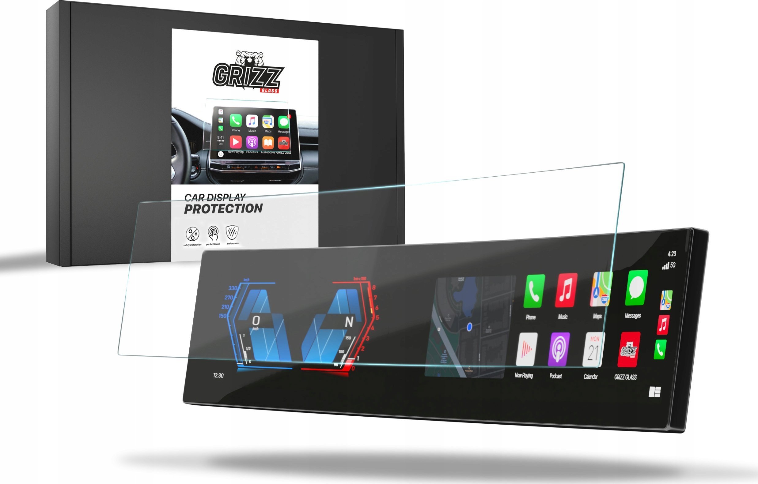 GrizzGlass Folia ceramiczna GrizzGlass CarDisplay Protection do BMW 3 Touring G21 FL 2022
