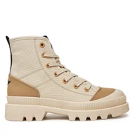 Sneakersy damskie - Sneakersy Aeronautica Militare 251SC305DCT354 Beżowy - miniaturka - grafika 1