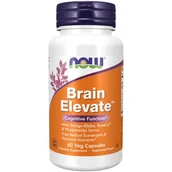 Suplementy naturalne - Now Foods Brain Elevate (60 kaps.) - miniaturka - grafika 1