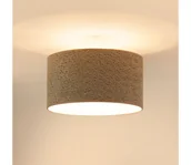 Lampy sufitowe - Brilagi - Żyrandol na lince BOUCLE ROLLER 1xE27/15W/230V śr. 45 cm brązowy - miniaturka - grafika 1