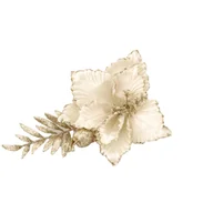 Ozdoby bożonarodzeniowe - Poinsecja na piku 40 cm mix - miniaturka - grafika 1