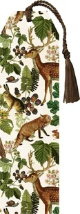Zakładka 159 ze wstążką Leśne zwierzęta - Zakładki do książek - miniaturka - grafika 1