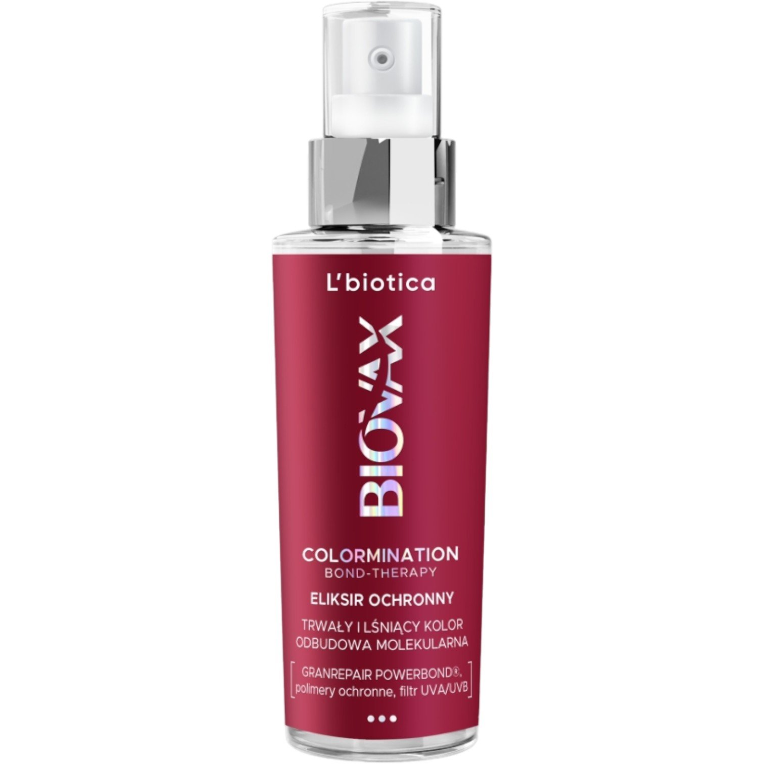 Biovax Glamour Colormination Bond-Therapy eliksir ochronny