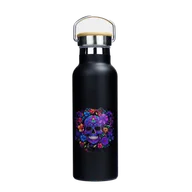 Butelki termiczne - Butelka termiczna stalowa Dr.Bacty Iris 500 ml - Czarna - Czacha - miniaturka - grafika 1