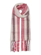 Apaszki i szaliki damskie - ONLY Szal w kolorze czerwono-białym - miniaturka - grafika 1