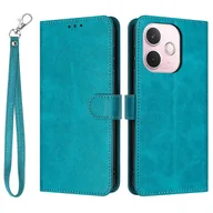 Portfele - Do Oppo A5 Pro 5G Case Flip Stand PU Skórzany portfel Pokrowiec na telefon Tekstura łydki - zielony Wielobarwny Green - miniaturka - grafika 1