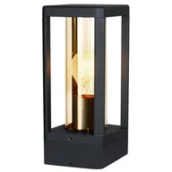 Lampy ogrodowe - Stojąca lampa ogrodowa Cissus 51-32454 Candellux IP54 loftowa czarna - miniaturka - grafika 1