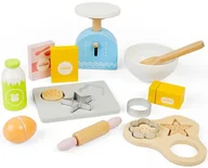 Zabawy w naśladowanie dorosłych - Drewniany zestaw do zabawy w pieczenie ciasteczek Bigjigs - miniaturka - grafika 1