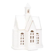 Świeczniki - Domek z ledem KANIA kościółek 11x7x15,5 cm HOMLA - miniaturka - grafika 1