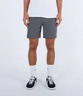 Spodenki damskie - Hurley Hurley męskie szorty M Phantom Walkshort 18' czarny Black Heather 36 CK4534 - miniaturka - grafika 1