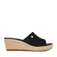 Espadryle damskie - Espadryle Beverly Hills Polo Club EO-R26SS03470 Czarny - miniaturka - grafika 1